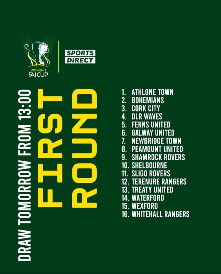 First Round Draw