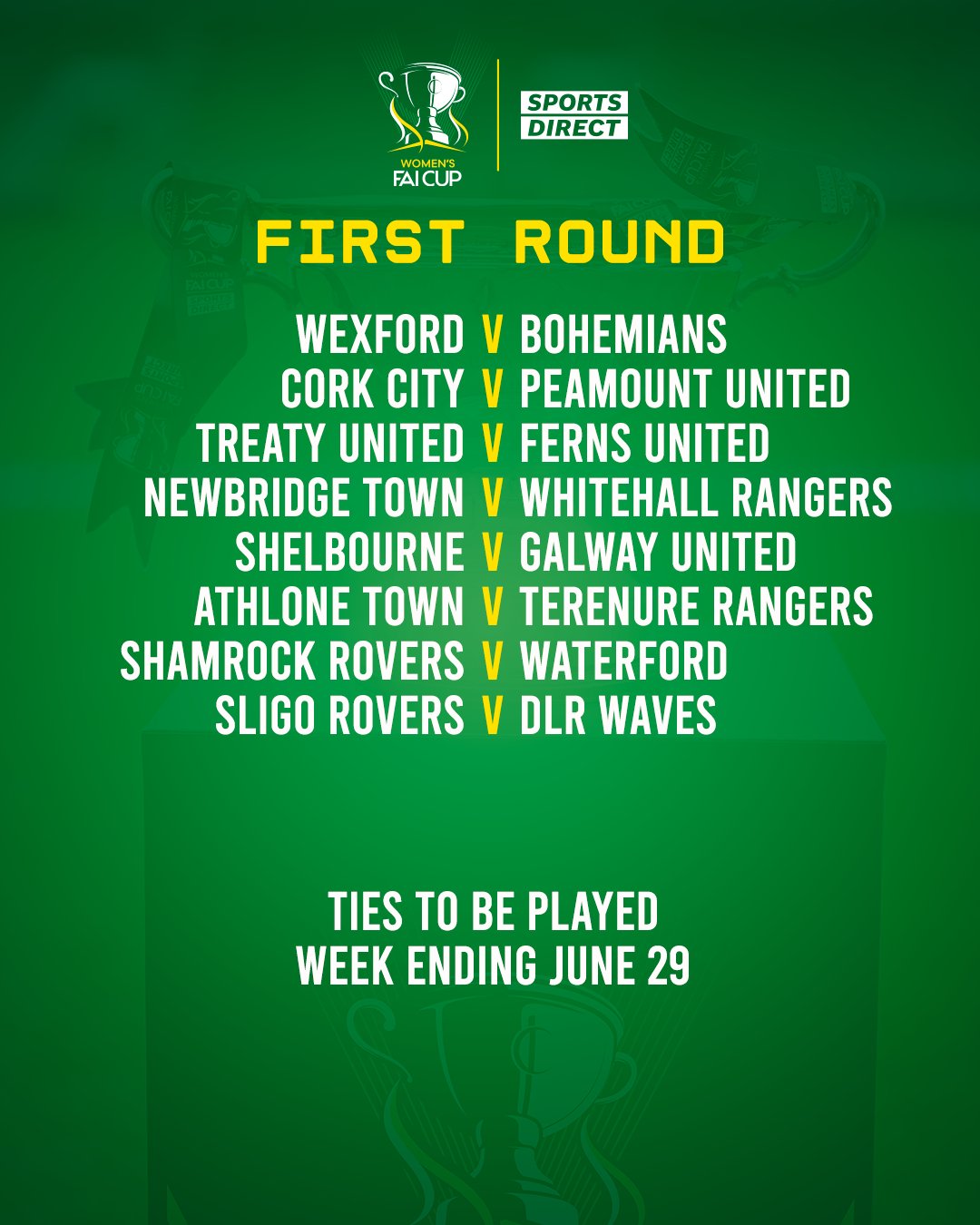 First Round Draw